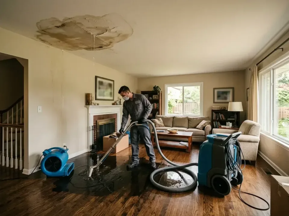 attic-pipe-burst-ceiling-drip-008 — frequently asked questions, Water Damage Restoration & Carpet Care in South Greensburg,…